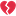 (broken heart)
